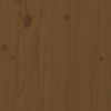 vidaXL Highboard honningbrun 83x41,5x100 cm heltre furu