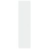 vidaXL Garderobeskap hvit 100x50x200 cm sponplate