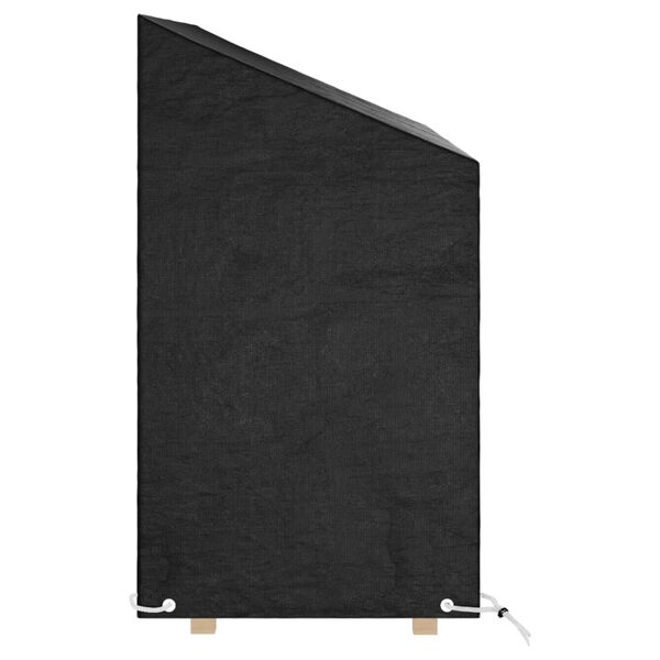vidaXL Trekk til hagebenk 2 stk 8 maljer 160x70x70/88 cm polyetylen