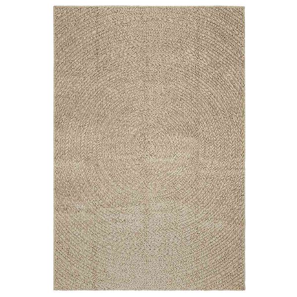 vidaXL Teppe ZIZUR beige 140x200cm jute-utseende innend&oslash;rs og utend&oslash;rs