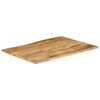 vidaXL Bordplate 100x80x2,5 cm naturlig kant heltre mango