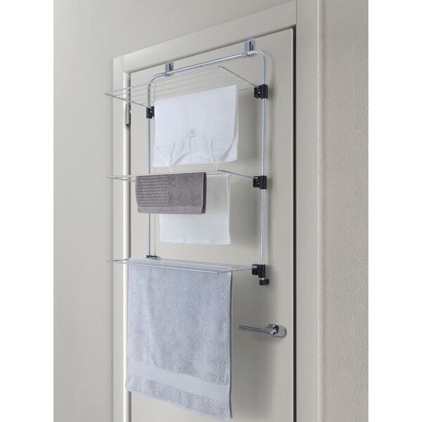 Metaltex Hengende tørkestativ Gale 11 m sølv