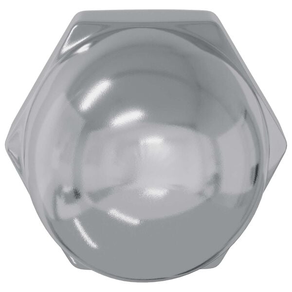 vidaXL Eiken&oslash;ttmuttere 2 pcs s&oslash;lv M8 x 10 mm St&aring;l