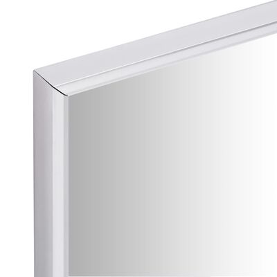 vidaXL Speil sølv 80x60 cm