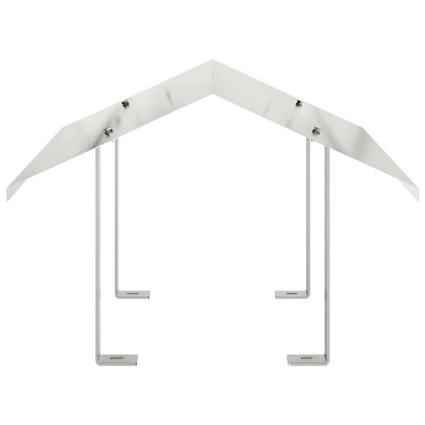 vidaXL Pipehette s&oslash;lv 50 x 50 x 37 cm Rustfritt St&aring;l