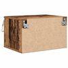 vidaXL Vegghengt nattbord Gammelt tre 50 x 36 x 30 cm Konstruert tre