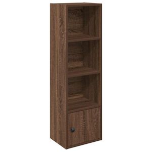 vidaXL Bokhylle brun eik 31x24x102 cm konstruert tre