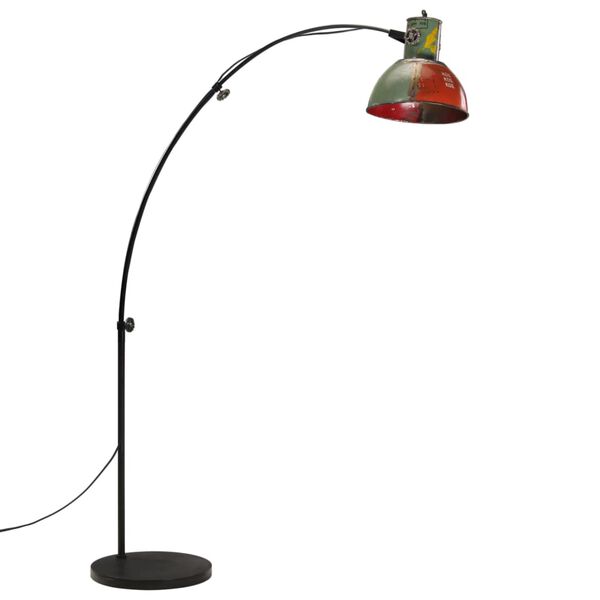 vidaXL Gulvlampe 25 W flerfarget 150 cm E27