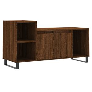 vidaXL TV-benk sonoma eik 100x35x55 cm konstruert tre