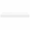 vidaXL Flytende vegghylle hvit 40x23x3,8 cm MDF