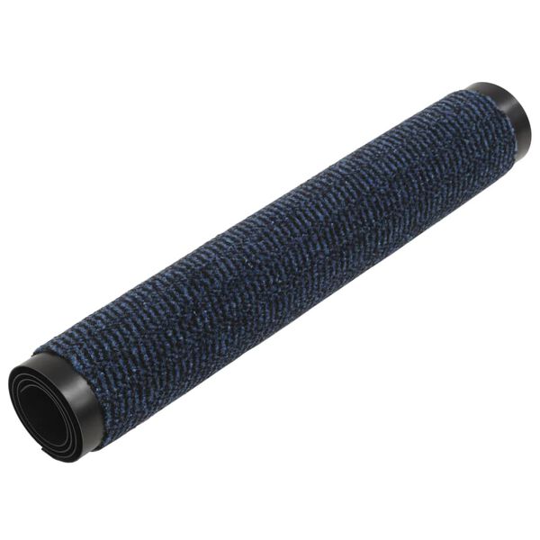 vidaXL St&oslash;vkontroll d&oslash;rmatter 2 stk rektangul&aelig;r 80x120 cm bl&aring;