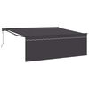 vidaXL Innvendbar Markise Antrasitt 400 &times; 300 cm
