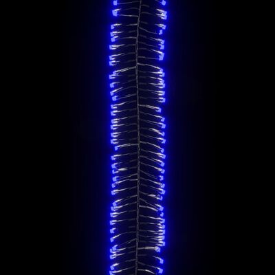 vidaXL LED-strenglys med 1000 lysdioder blå 11 m PVC