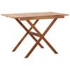 vidaXL Hagebord 110x67x74 cm heltre akasie