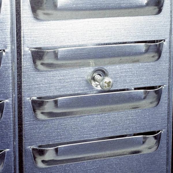 Raaco Veggpanel x2 med 24 skuffer 181228