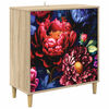 vidaXL Serviesskap KIEL Sonoma 69 x 33 x 75 cm Konstruert tre