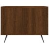 vidaXL Salongbord 2 stk brun eik 50x50x40 cm konstruert tre