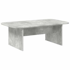vidaXL Kaffebord Betonggr&aring; 93 x 53 x 33 cm Konstruert tre