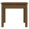 vidaXL Hagebenk honningbrun 50x44x45 cm heltre furu