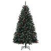 vidaXL Kunstig juletre 300 LED 210 cm