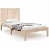 vidaXL Sengeramme uten madrass 90x190 cm heltre furu