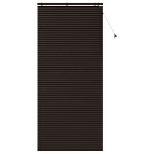 vidaXL Venetiansk persienne M&oslash;rk brun 120 x 250 cm 35 mm