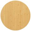 vidaXL Bordplate &Oslash;70x2,5 cm bambus