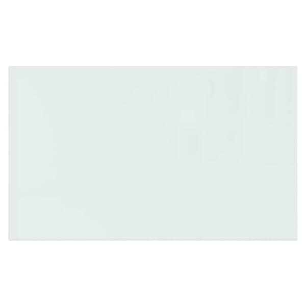 vidaXL Glassplate for peis rektangulær 100x60 cm