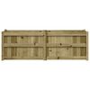 vidaXL Hageplantekasse 150x50x50 cm impregnert furu