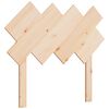 vidaXL Sengegavl 92x3x81 cm heltre furu