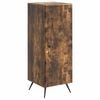 vidaXL Serviesskap R&oslash;kt Eik 33 x 34,5 x 90 cm Konstruert tre