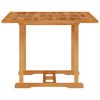 vidaXL Hagebord 150x90x75 cm heltre teak