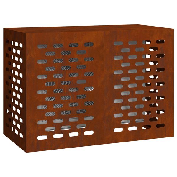 vidaXL Deksel til klimaanlegg Rusten 100 x 50 x 70 cm Cortenst&aring;l