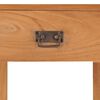 vidaXL Nattbord 35x35x50 cm heltre teak