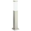 vidaXL Pullertlampe 50 cm rustfritt st&aring;l IP44