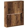 vidaXL Vegghengt skoskap EDE 71 x 17 x 86 cm Konstruert tre