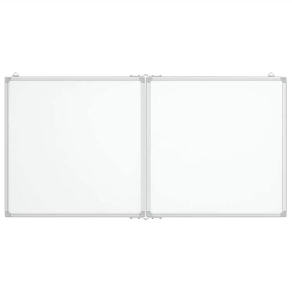 vidaXL Magnetisk tavle sammenleggbar 120x60x1,7 cm aluminium