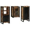vidaXL Baderomsinnredningssett 3 stk. Flerfarget 40 x 35 x 90 cm