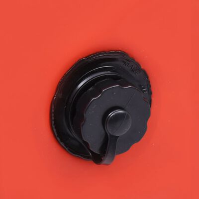 vidaXL Sammenleggbart hundebasseng rød 200x30 cm PVC