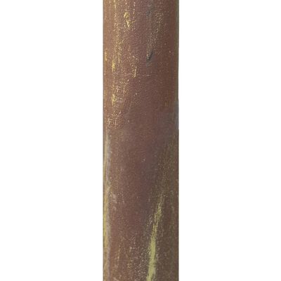 vidaXL Hagepergola antikk brun 3x3x2,5 m jern