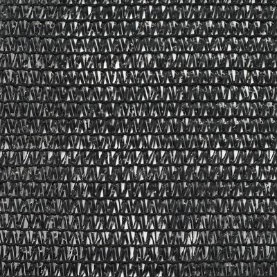 vidaXL Tennisskjerm HDPE 2x100 m svart