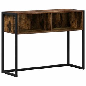 vidaXL Avlastningsbord R&oslash;kt Eik 100 x 36 x 75 cm Konstruert tre