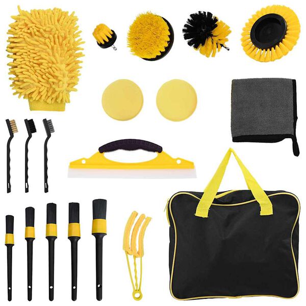 vidaXL Bilb&oslash;rstesett Flerfarget polyrotting