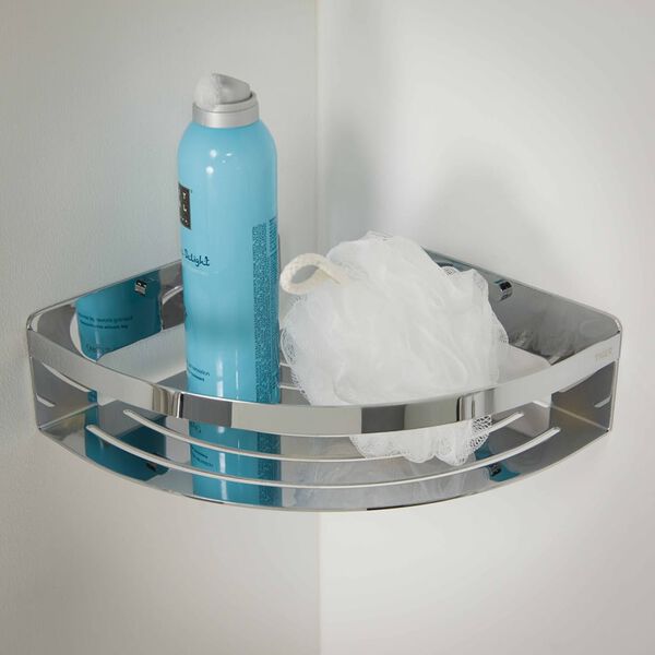 Tiger Hj&oslash;rnekurv for bad Caddy krom stor 1400630346