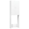 vidaXL Vaskemaskinskap hvit 64x25,5x190 cm