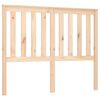 vidaXL Sengegavl 141x6x101 cm heltre furu