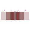 vidaXL Uttrekkbar sidemarkise 200x600 cm brun