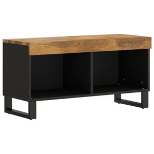 vidaXL TV-benk 85x33x43,5 cm heltre mango
