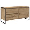 vidaXL TV-skap 100 x 36 x 49.5 cm Artisan eik Konstruert tre