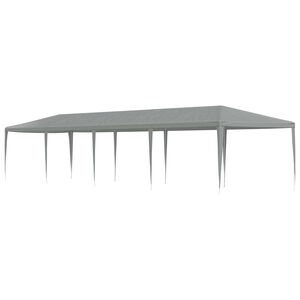 vidaXL Partytelt Lysegr&aring; 1200 x 300 x 255 cm PE og st&aring;l